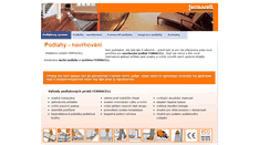 Desktop Screenshot of podlahy-navrhovani.cz